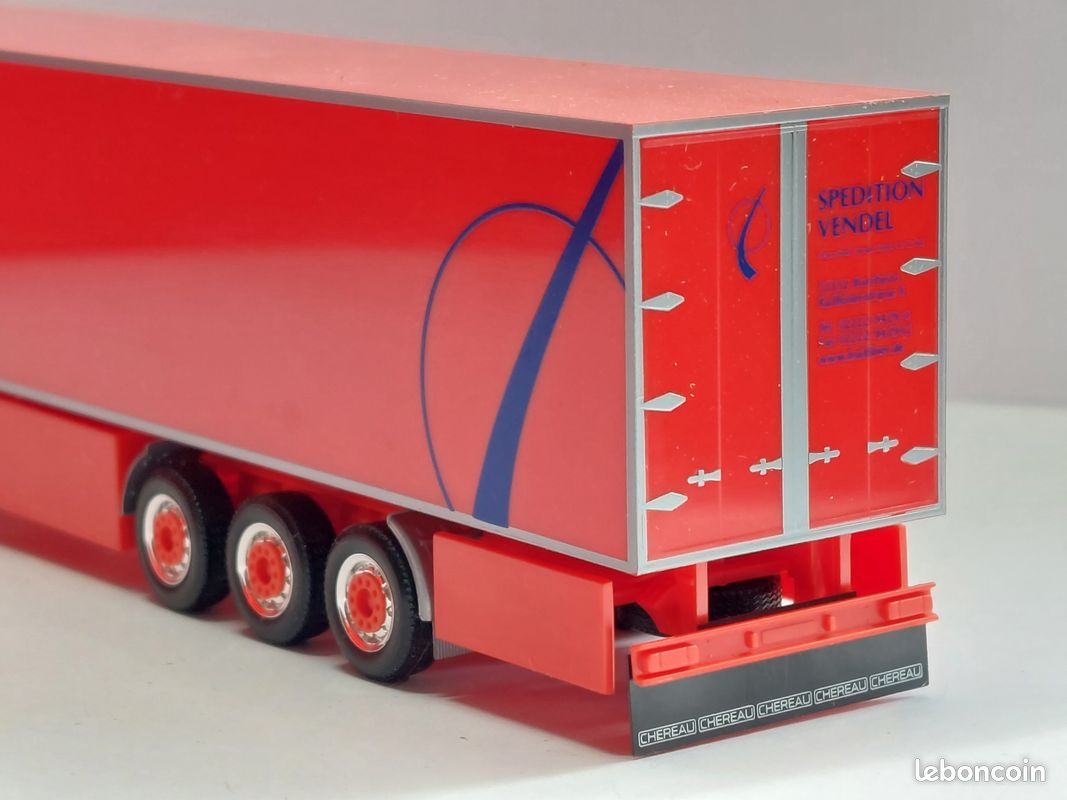 HO camion Volvo FH Gl. XL Semi-remorque frigorifique IFL Köln | echelle HO