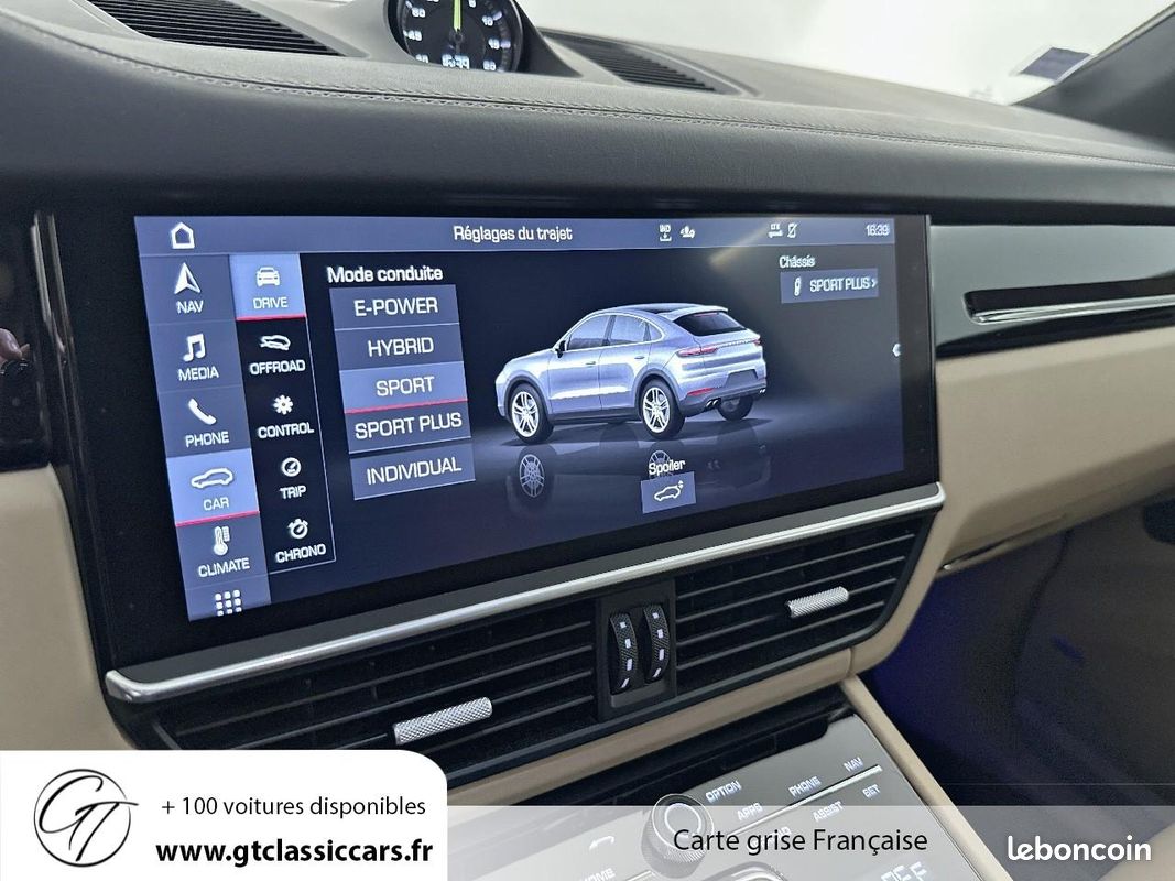 PORSCHE CAYENNE Coupe E-Hybrid 3.0 V6 462 ch Tiptronic BVA (image 18)