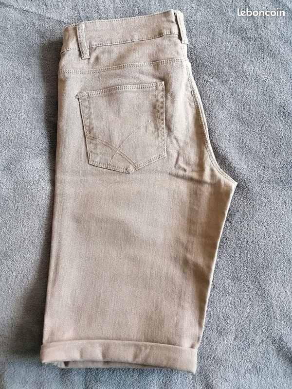 Short taupe Camaieu, taille 36 (image 5)
