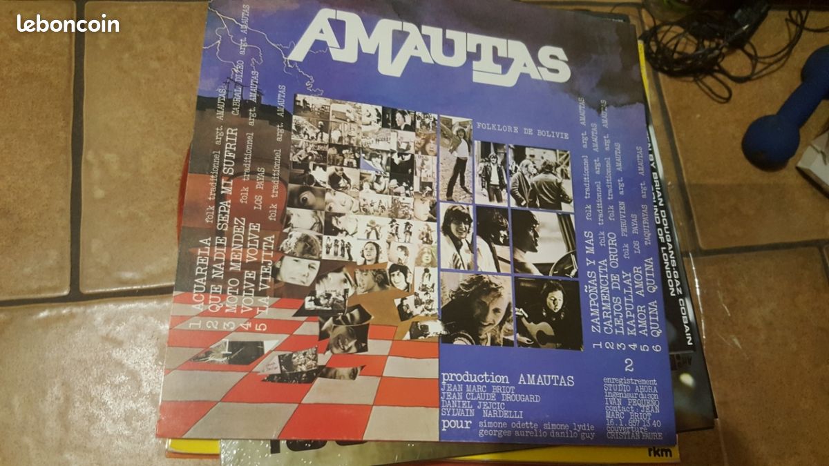 Disque vinyle Folk Bolivie - Amautas (image 2)