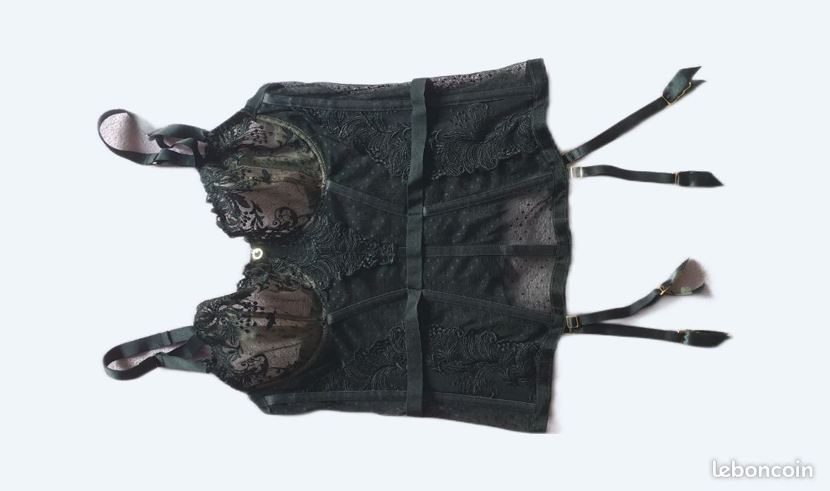 Guêpière noire 95C Aubade (image 1)