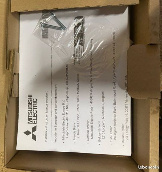 Télécommande filaire Mitsubishi Electric PAR41-MAA NEUVE (image 3)