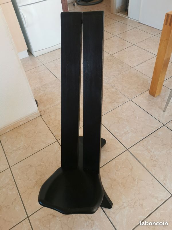 Chaise baoulé noir (image 2)