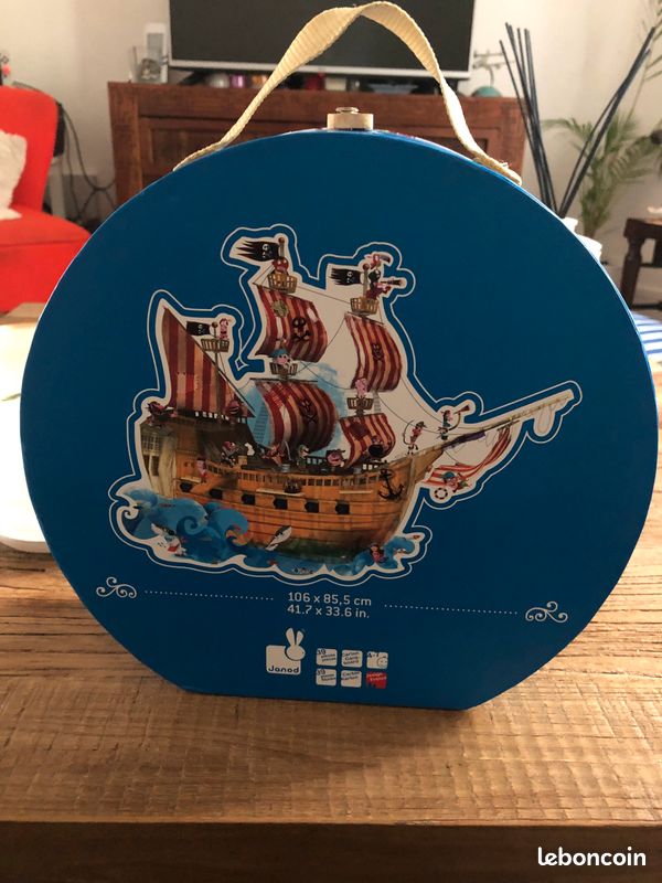 Valisette Puzzle géant pirates 39 pcs -janod (image 2)