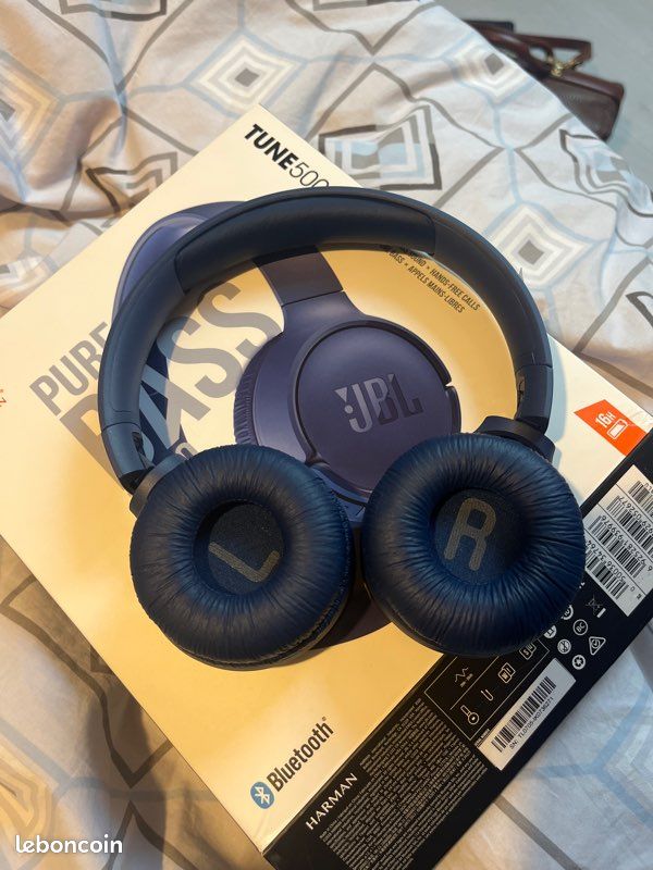 Casque bleu JBL (image 3)