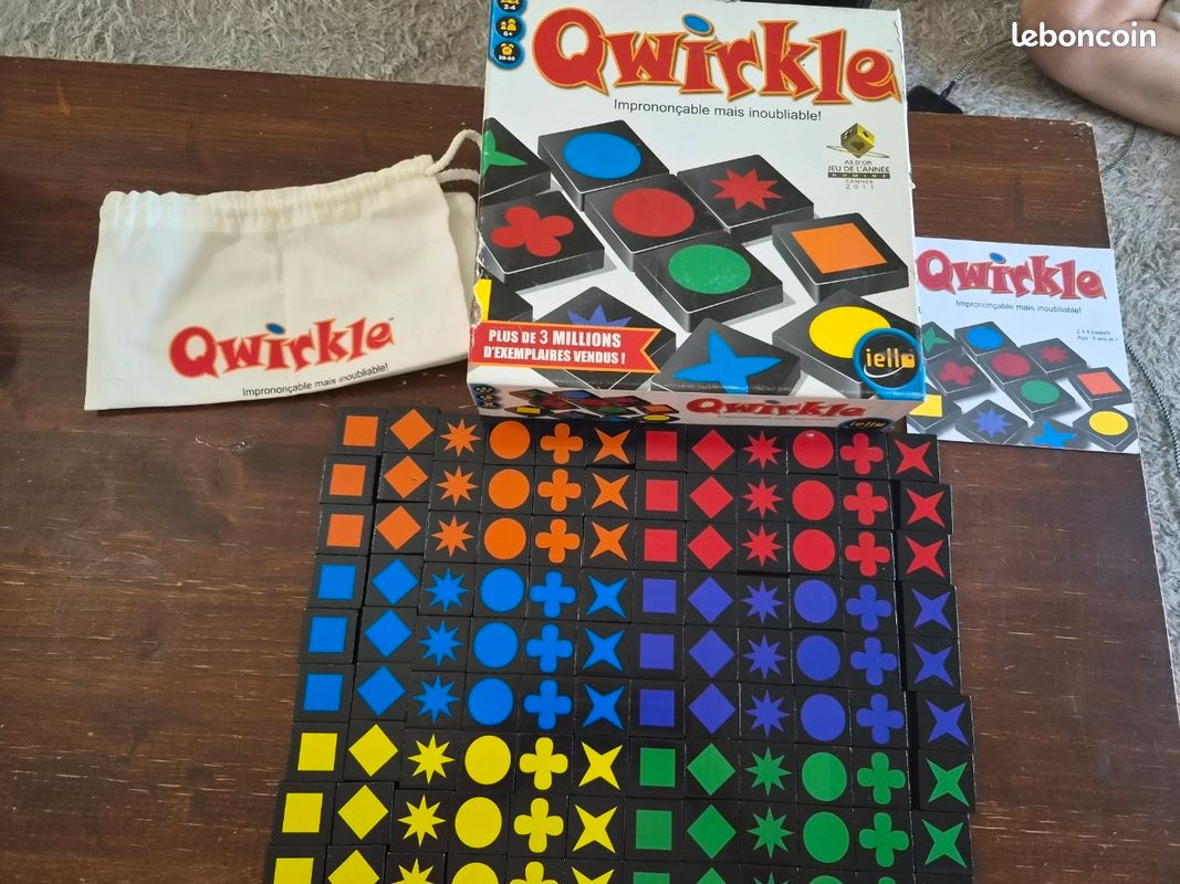 Qwirkle – Le Jeu De Réflexion En Bois Qui Cartonne En Famille !