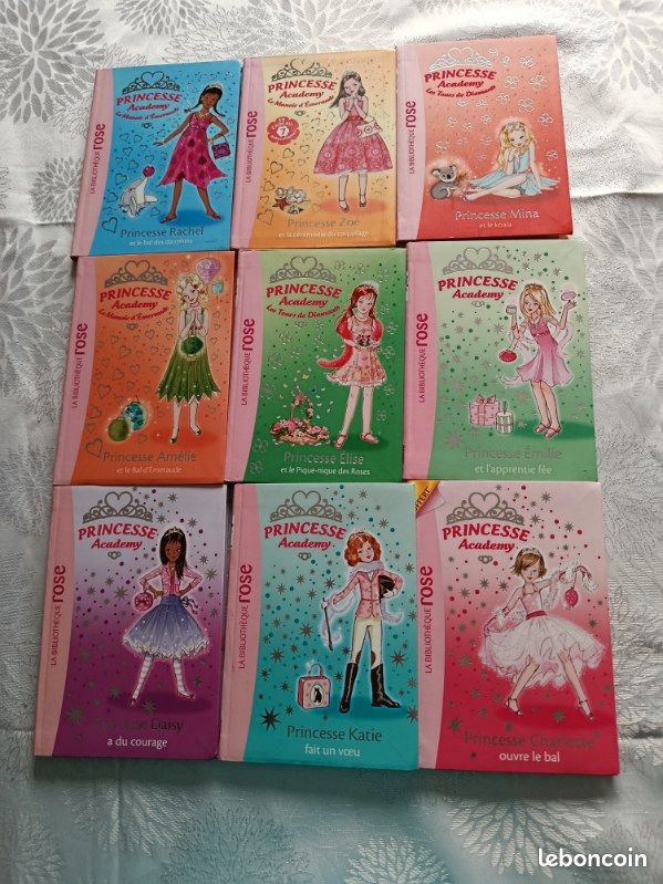 Lot de 15 livres princesse academy (image 2)