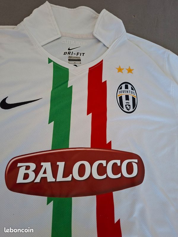 Maillot foot vintage Nike Juventus de Turin saison 2010-2011 floqué Del Piero taille L (image 4)