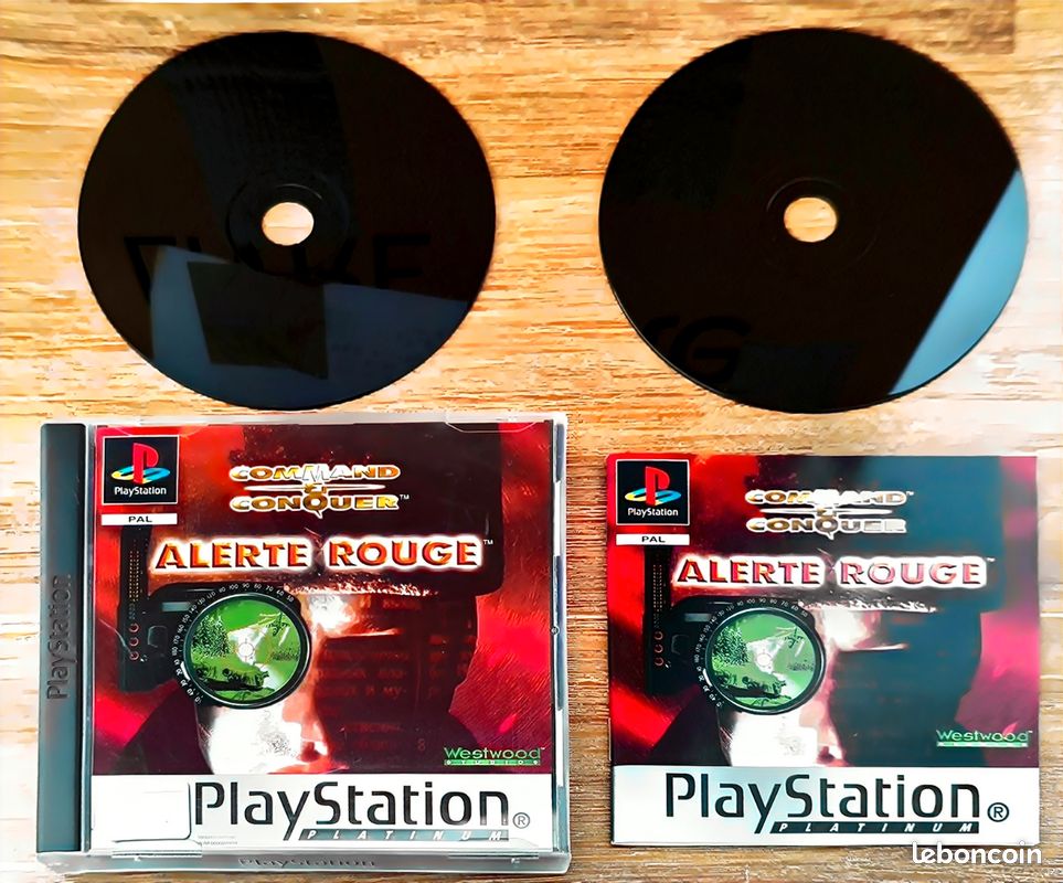 Jeu PS1 – Command & Conquer : Alerte Rouge – PAL – Complet Et Testé