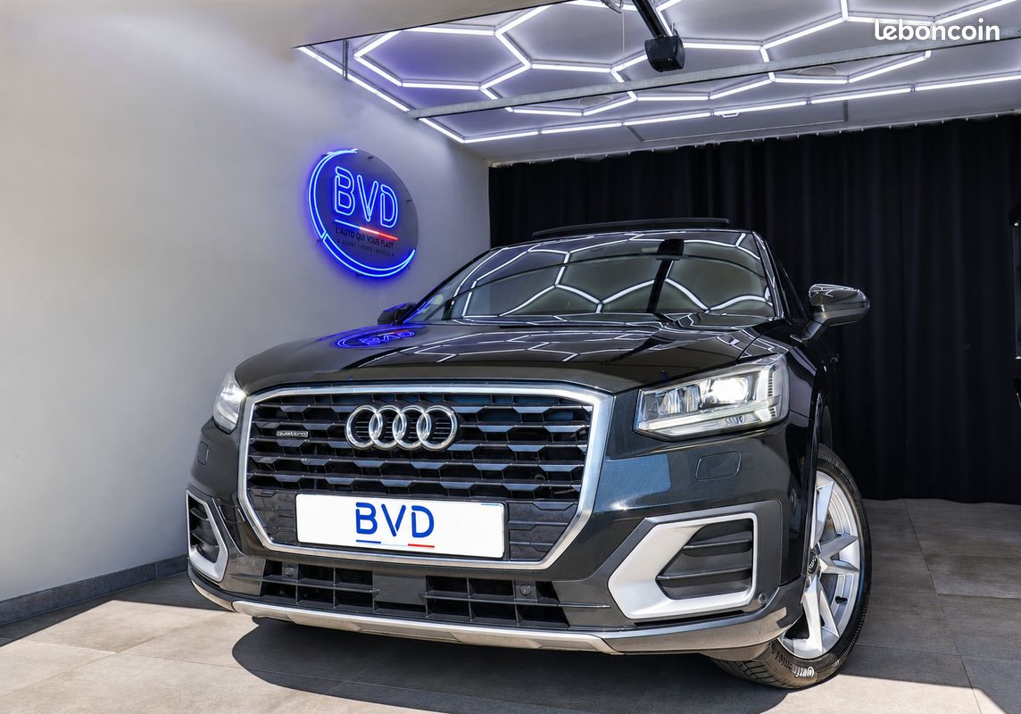 Audi Q2 35 TDI Quattro S Tronic 7 S line + toit ouvrant + sièges chauffants (image 1)