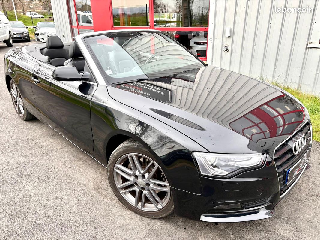 Audi A5 Cabriolet 1.8 L TFSi 170 ch BVM6 - Keyless Sièges Chauffants Cuir Bluetooth Capote Électrique - Suivie et Garantie 12 mois (image 1)