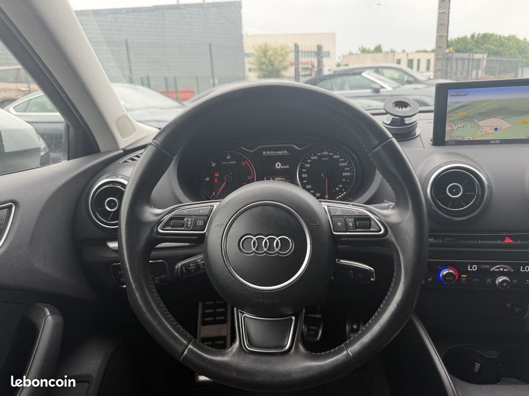 Audi A3 2.0 TDI 150 CH AMBITION LUXE*AUDI DRIVE SELECT*JANTES ALU 18*GPS (image 14)
