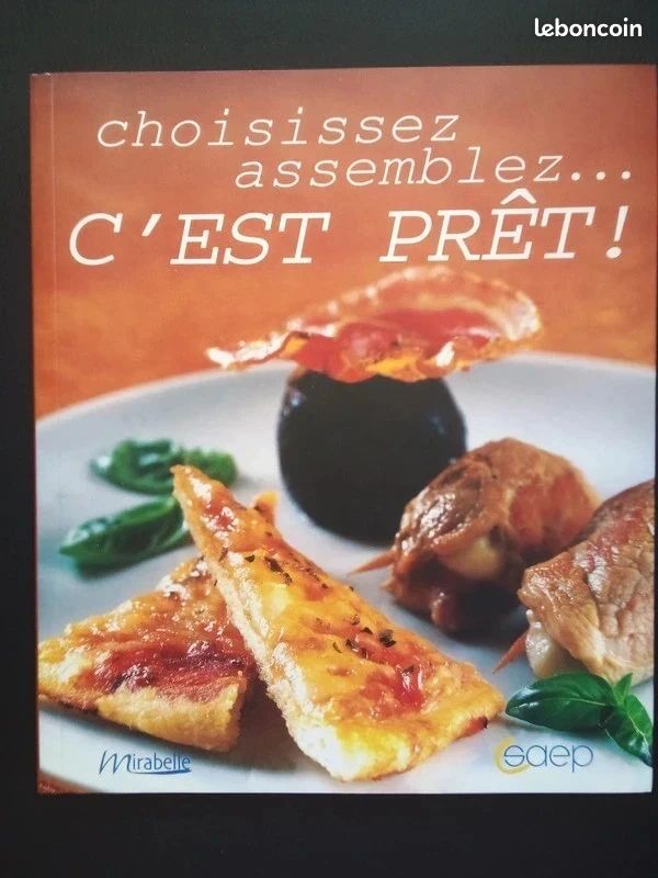 Lot de 2 livres de recettes pâtes et pizzas + recettes équilibrées tbe (image 1)
