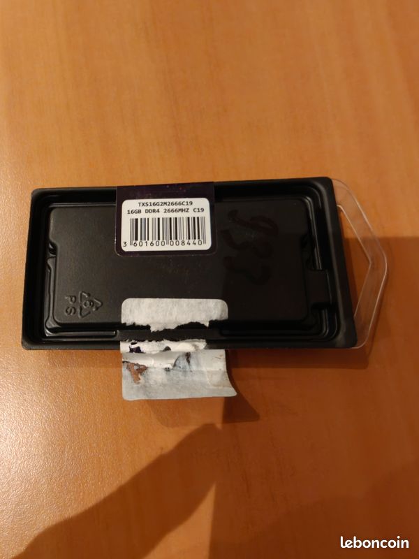 Ram Textorm SO-DIMM 16 Go DDR4 2666 MHz CL19 (image 2)