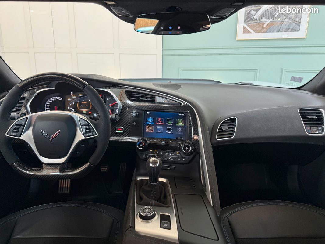 Corvette C7 Z06 3LZ Carbon 65 Edition 659ch / Pack Z07 / Pack compétition / Caméra 360 / Audio Bose (image 9)