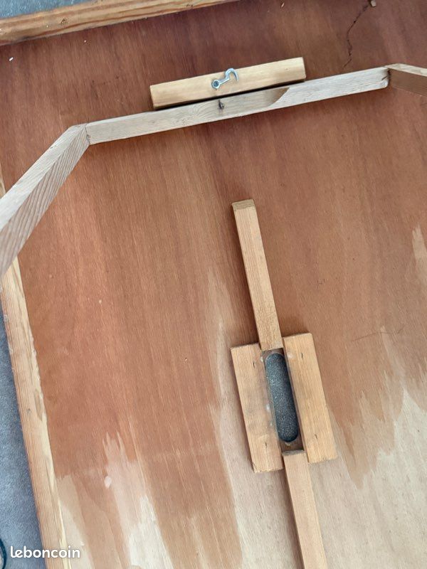 Table de tapissier bois 2m x 60cm + 3 outils (Excellent état) (image 6)