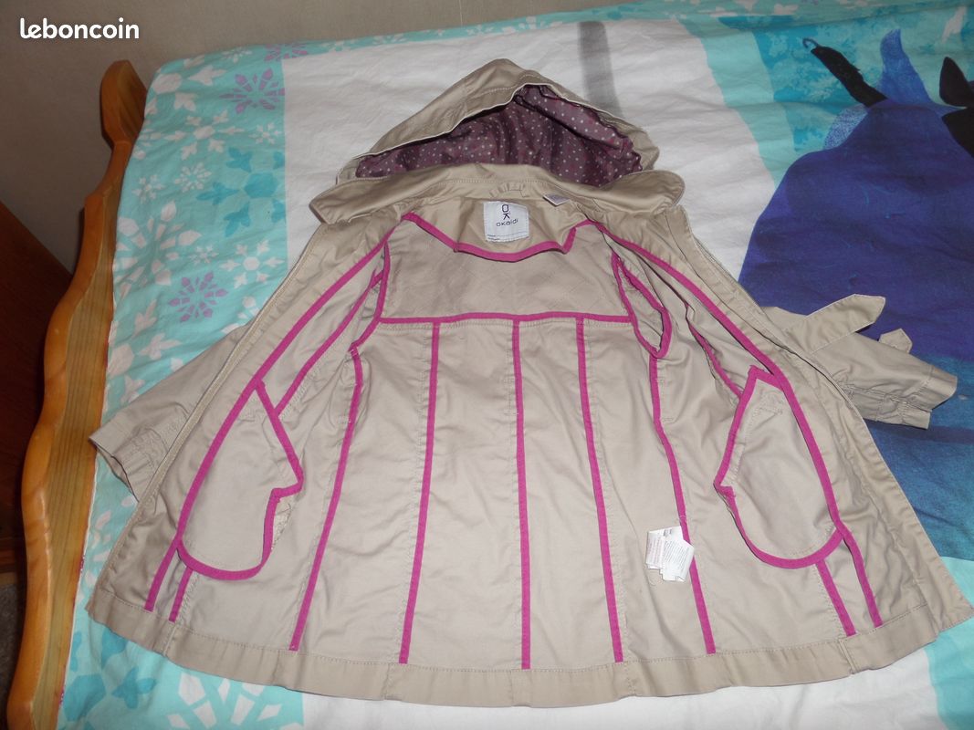 Manteau mi-saison OKAIDI 3 ans (image 2)