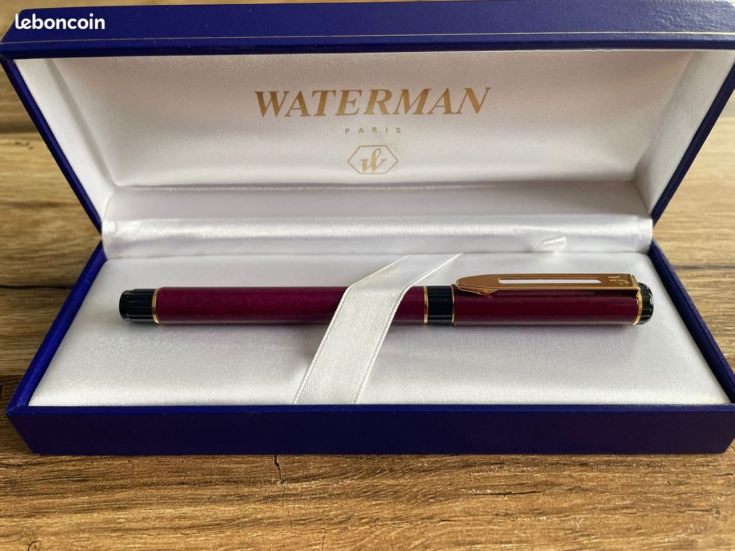 Stylo Plume Féminin En Acier Bleu - Neuf Sans Emballage - Vérifié à La Loupe (Sain)