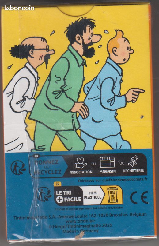 Jeu de cartes - La famille de Tintin - Moulinsart S.A (image 2)