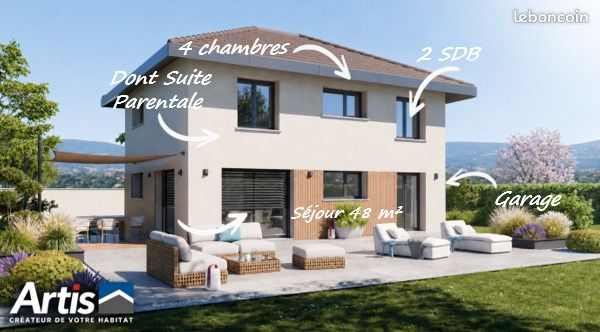 Maison 5 pièces 130 m² · à Chevry · 130 m² · 730 000 €