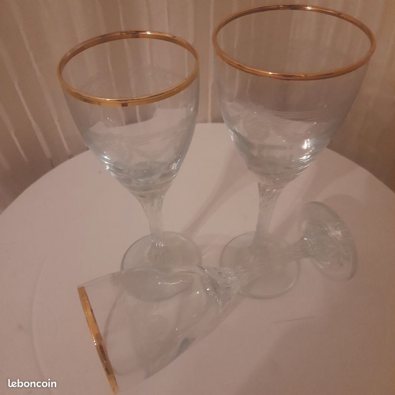 Verre à vin 6 verre a eau 6 (image 2)