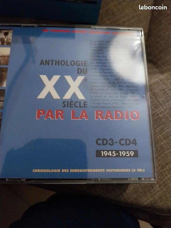 📻 anthologie du xxᵉ siècle par la radio – coffret 6 cd (image 5)