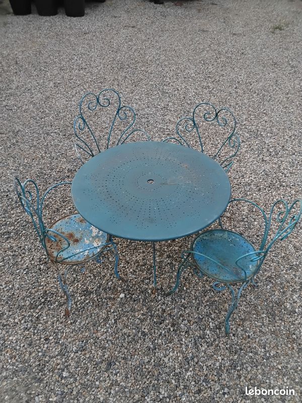 A vendre salon de jardin ancien (image 6)