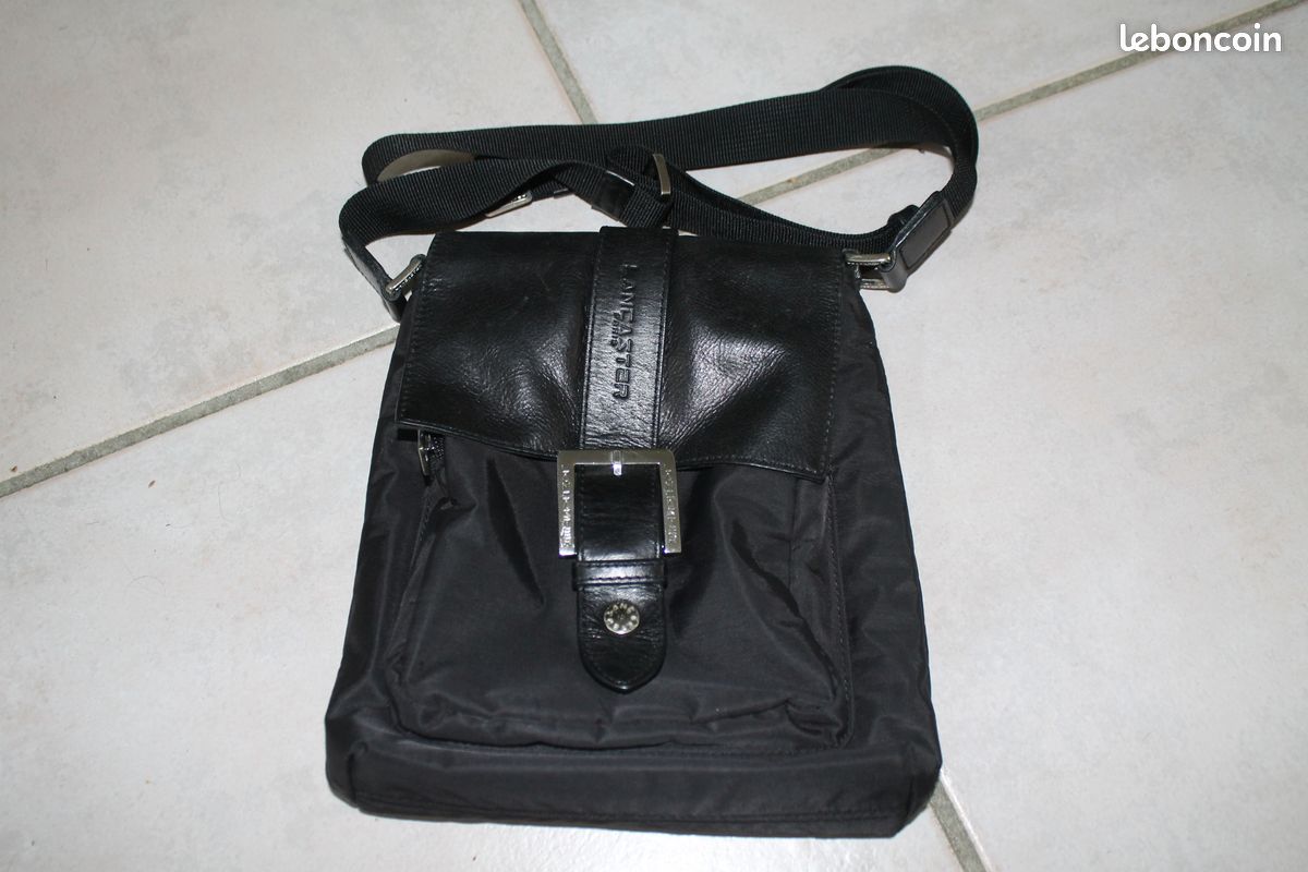 Sacoche femme Lancaster noire (image 1)
