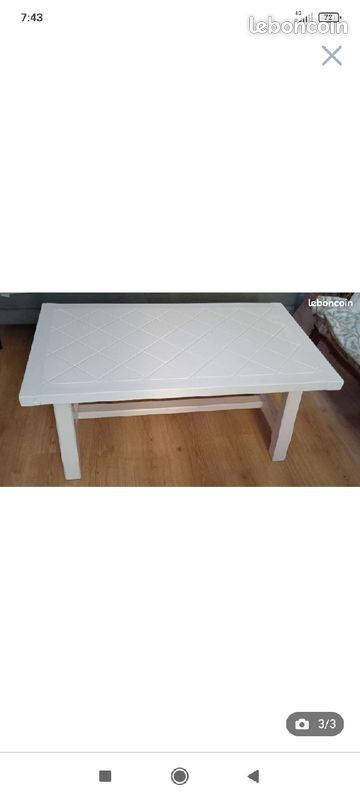Table basse rectangulaire (image 1)