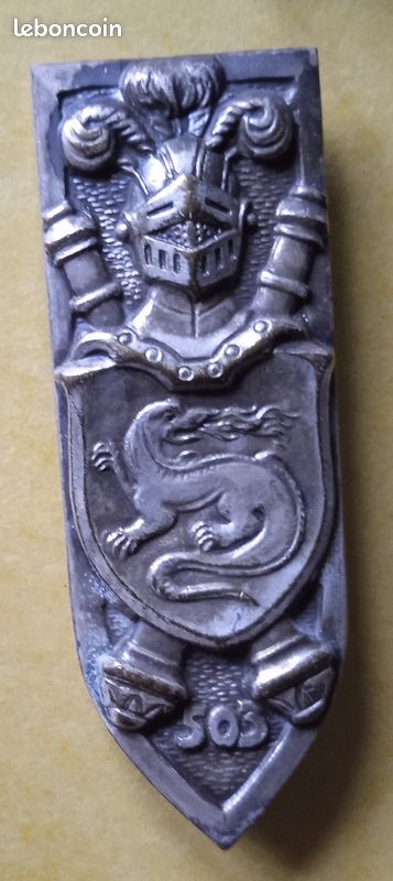 013, Insigne Pucelle 503e RCC régiment de chars de combat, sans ...