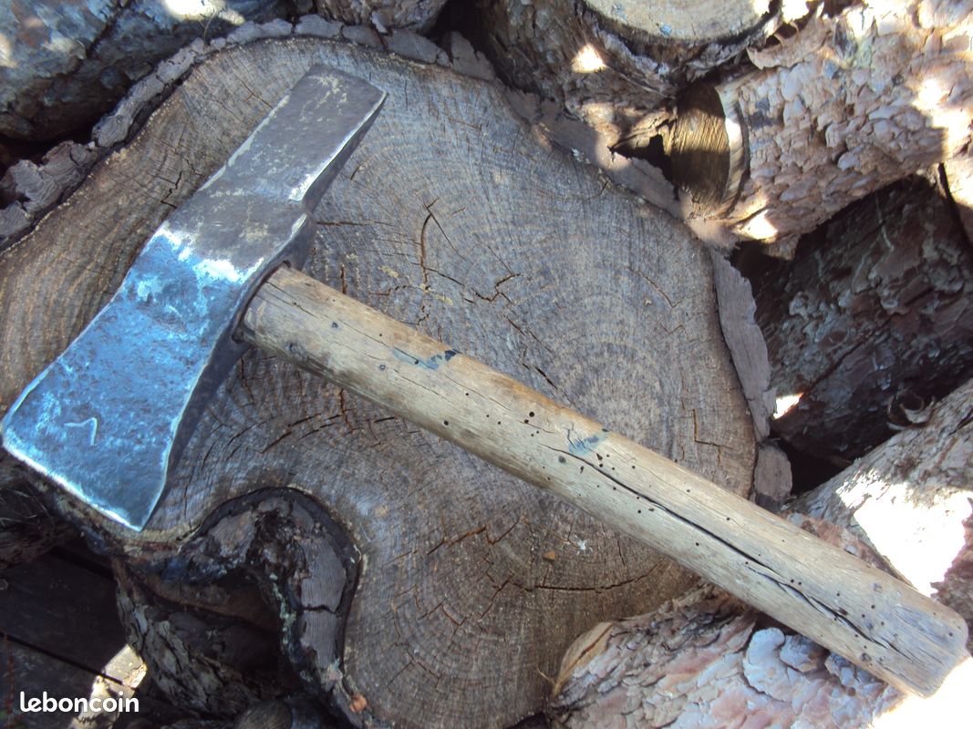 marteau Têtu tailleur de pierre Taillant Forgé outil ancien