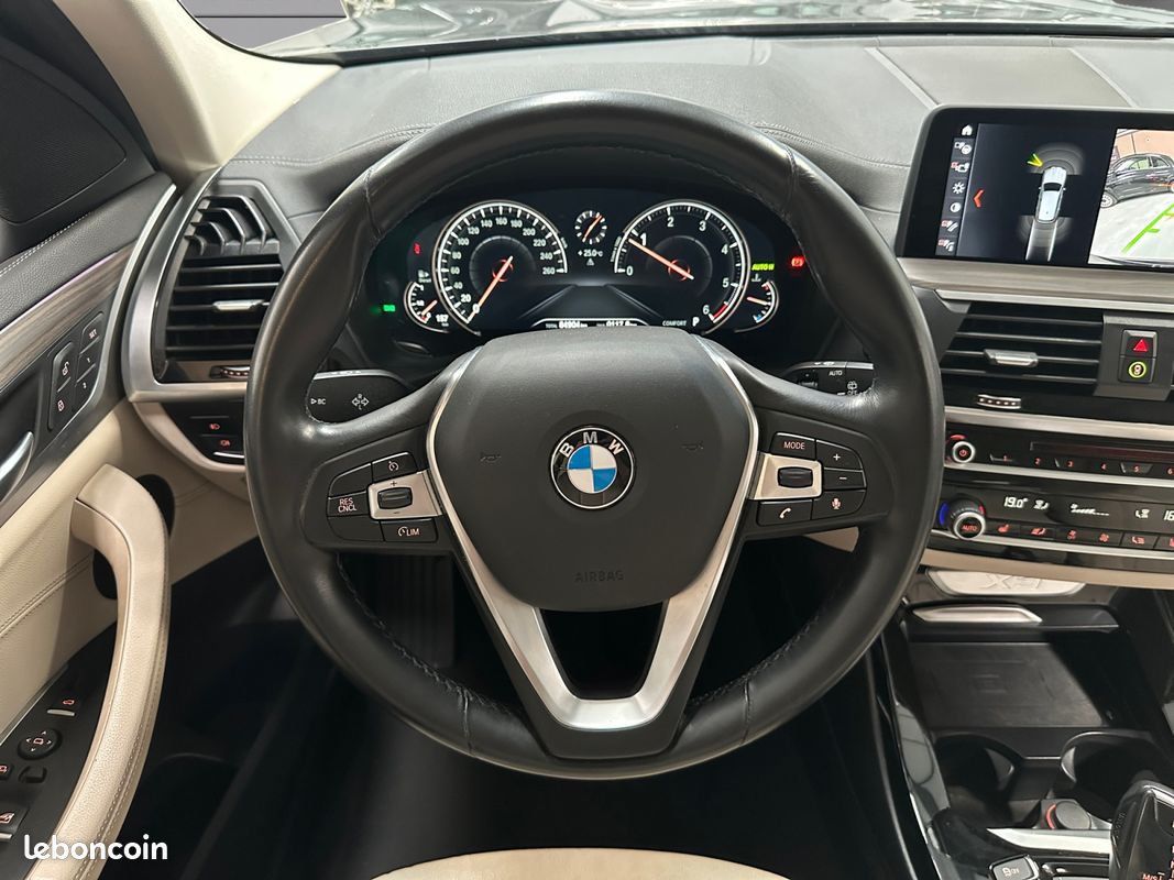 BMW X3 xDrive20d 190ch BVA8 LUXURY LINE Caméra de Recul Sièges Chauffants et électriques Garantie 12 Mois (image 13)