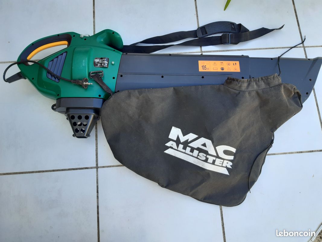 Aspirateur souffleur broyeur filaire 2500w de la marque Mac