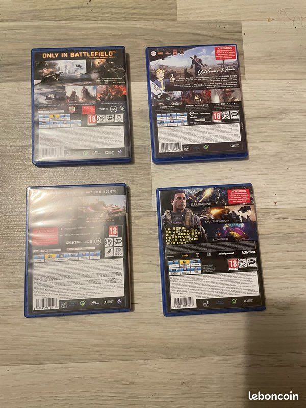 Lot de 4 jeux ps4 (image 2)