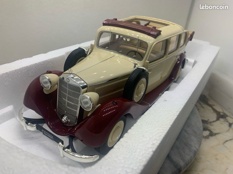 1/18 Mercedes Benz 260 D Pullman Grey 1937 BOS-MODELS NEUVE EN BOÎTE