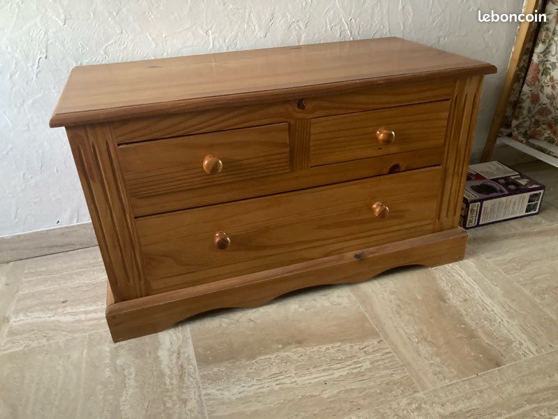 Meuble rangement bois (image 1)