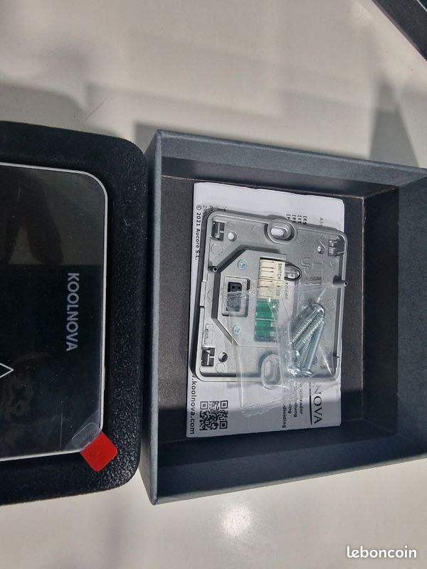 Thermostat smart filaire koolnova noir ou blanc (image 5)
