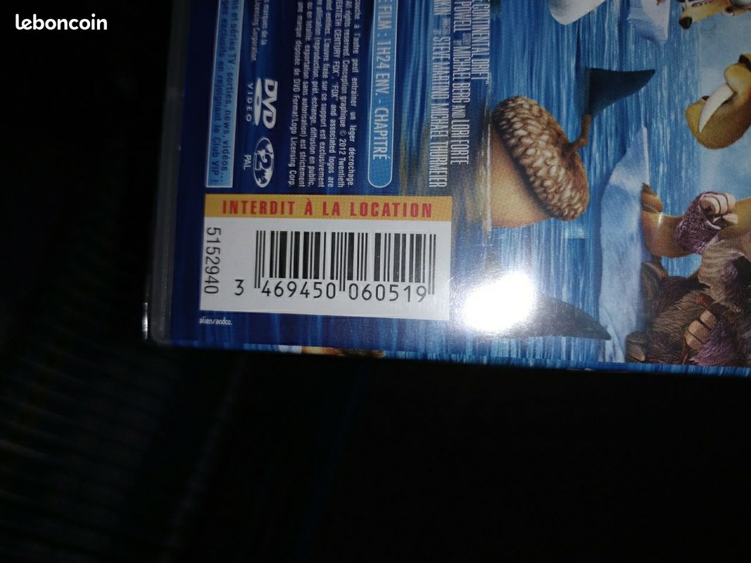 Lot DVD neufs 22 copies l'âge de glace la dérive des continents sous blister scellé (image 4)