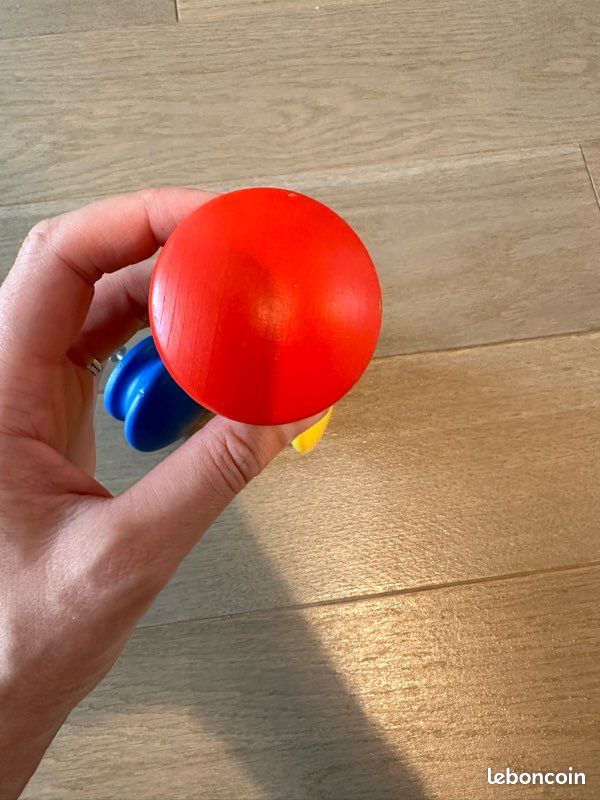Poignées de meuble enfant rouge jaune bleue (image 3)
