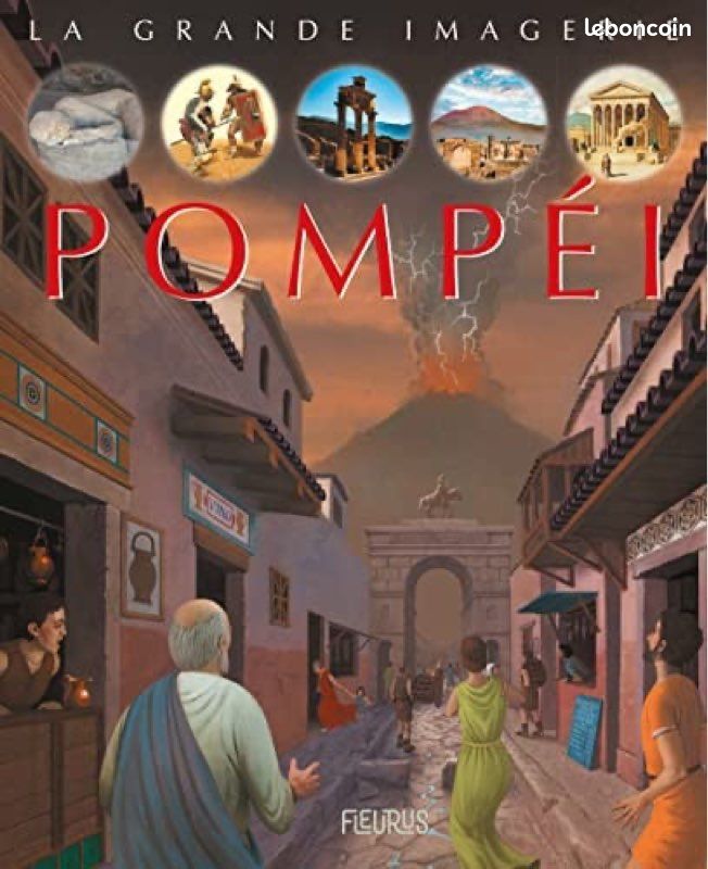 Encyclopédie enfant Fleurus Pompéi (image 1)