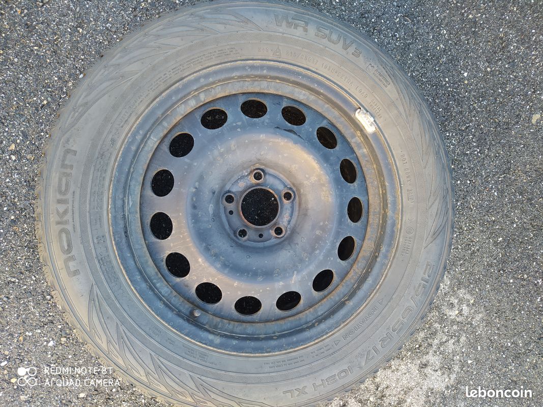 Roues avec pneus hiver Nokian (image 1)