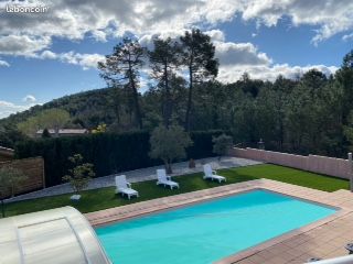 La Bastide du Mazel luxueuse villa indépendante climatisée avec piscine pour 6 personnes (image 4)