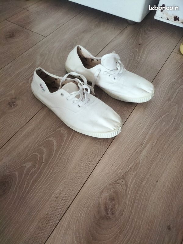 Baskets Ballerines Victoria En Toile Lilas Pointure 36 - Neuf Avec Boîte, Fille