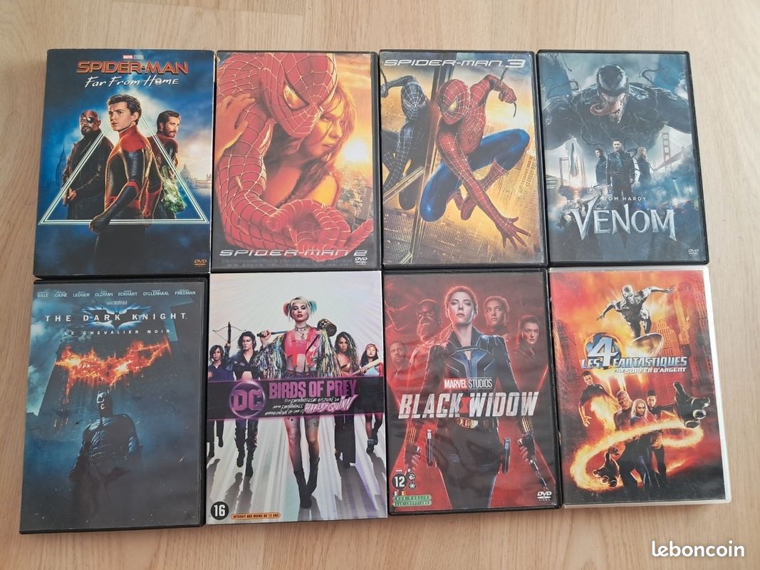 Dvd marvel et DC (image 1)