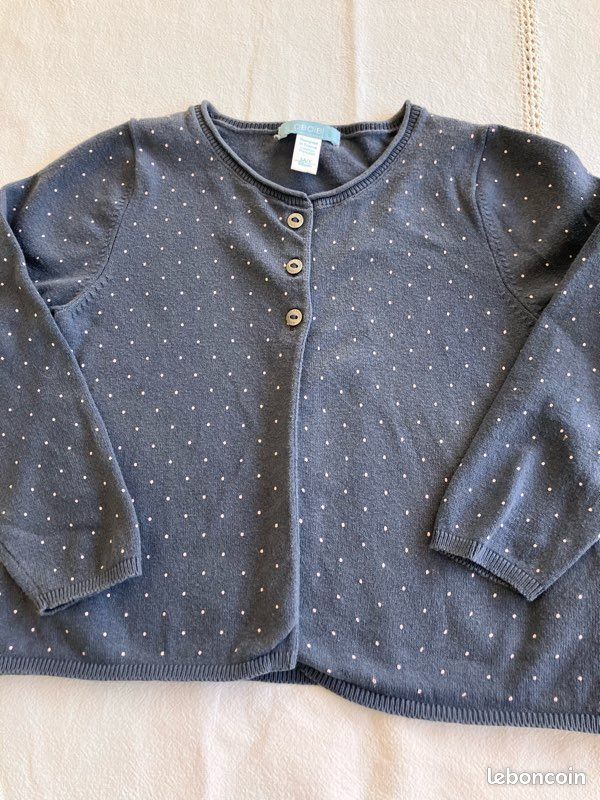 Obaidi gilet Gris (image 1)