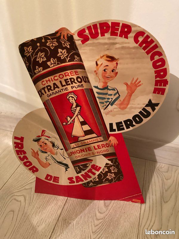 2 CHÈQUES CADEAUX Chicorée Leroux EUR 1,00 - FR