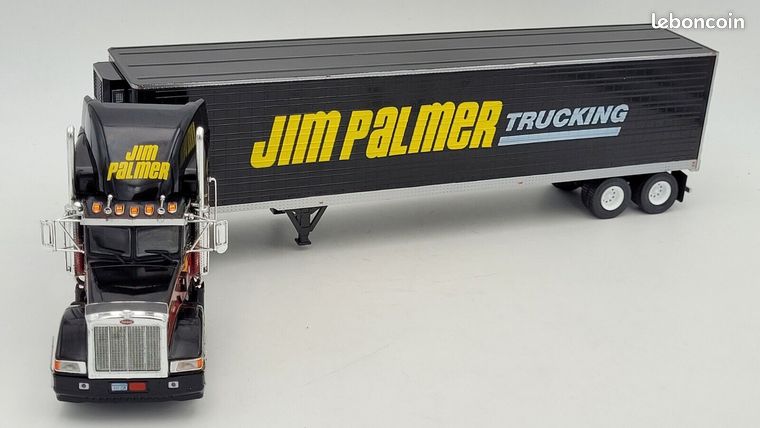 CAMION AMERICAIN N°76 Peterbilt 377 A/E Semi-Remorque Fourgon 1999 Altaya 1/43 EUR 55,00