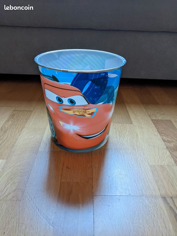 Corbeille à papier enfant Cars (image 1)