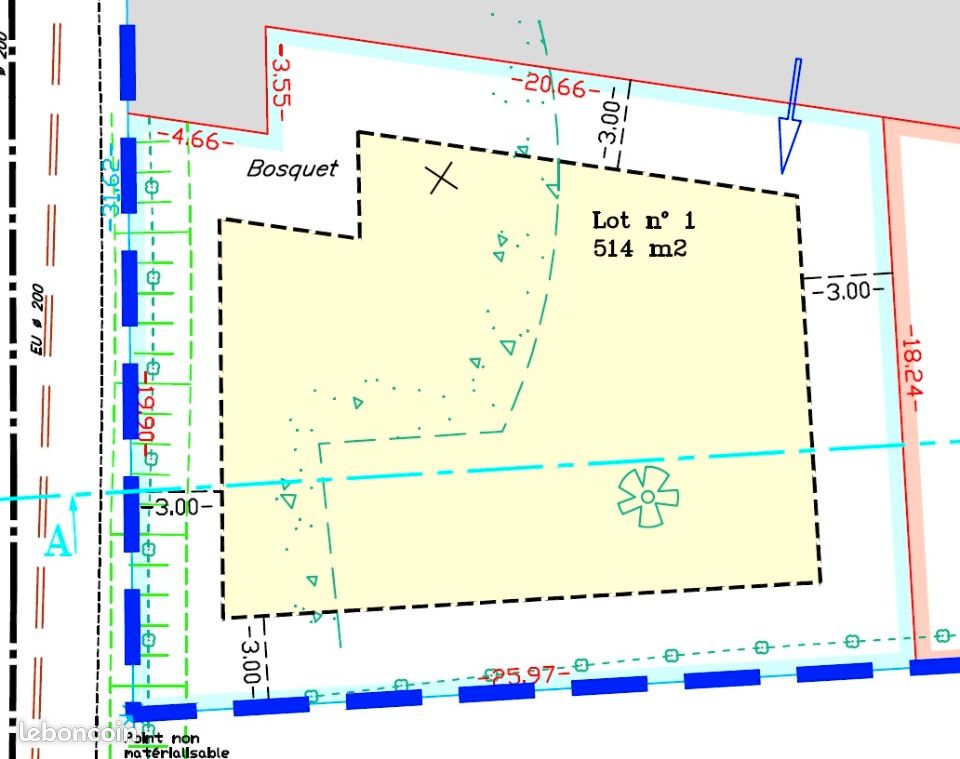 Terrain 514 m² Trouville Sur Mer · à Trouville-sur-Mer · 200 000 €