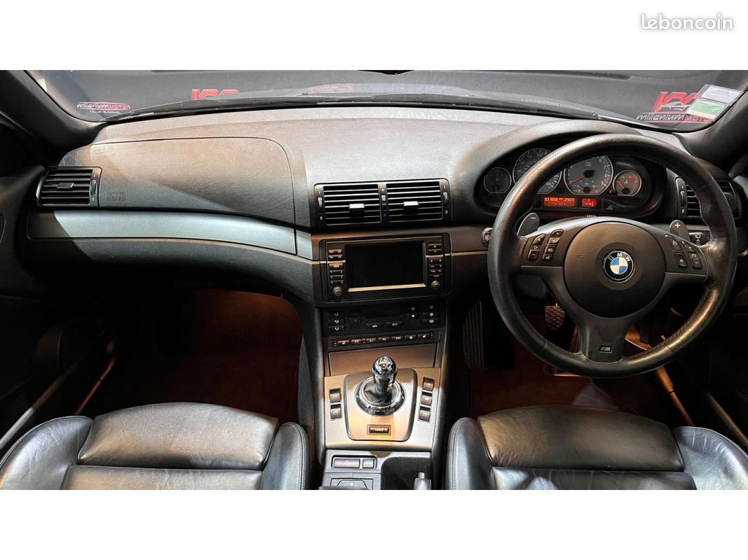 BMW M3 CABRIOLET 3.2l - E46 - 343 CH - RHD - GARANTIE 6 MOIS (image 16)